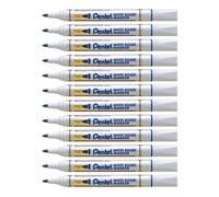 Pentel MW85-C Lot de 12 Marqueur Tableau 4,5mm Bleu