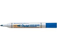 Pentel MW85-C Lot de 12 Marqueurs effaçables pour tableau Blanc pointe conique moyenne encre bleue
