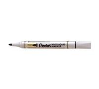 Pentel Mw85 - Marqueur - Pour Tableau Blanc - Noir - Encre Pigmentée - 2.1 Mm - Pack De 12