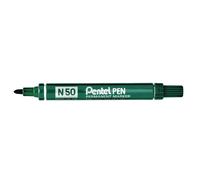 Pentel N 50 marqueur permanent pointe verte type 12 pcs