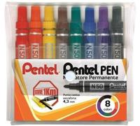 Pentel N50-8 surligneur 8 pièce(s) type Multi Tip