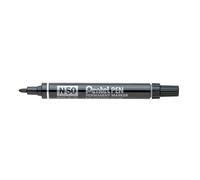 Pentel N50 Bullet Tip marqueur permanent encre imperméable permanente vive 12 pi