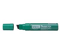 Pentel Marqueur permanent N50XL, pointe biseautée, vert G