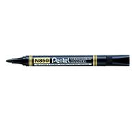 Pentel N850-A Lot de 12 Marqueurs permanents pointe conique moyenne Noir