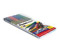 Pentel N850 Marqueur permanent, noir/rouge/bleu/vert