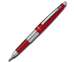 Pentel P1035-B-HB Porte-mine Kerry en métal HB 0,5 mm (Rouge)