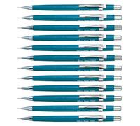 Pentel P200 Series mechanical pencil 0.7mm lead, 1 pack of 12 pencils, Blue