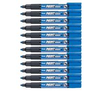 Pentel Marqueurs peinture permanents Lot de 12 Bleu