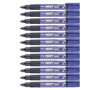 Pentel Paint Marker Lot de 12 Marqueurs permanents MMP20 Encre peinture Violet