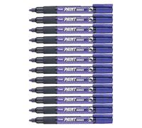 Pentel Paint Marker Lot de 12 Marqueurs permanents MMP20 Encre peinture Violet