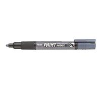 Pentel – Marqueur Paint Marker MMP20 – peinture couvrante, pointe conique moyenne – Gris