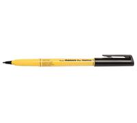 Pentel Marqueurs pour tissus NM10-AO Pointe fine Noir Lot de 12
