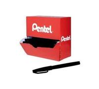 Pack 36 stylos feutres Sign Pen noirs + 12 offerts - Noir - Pentel