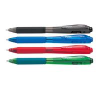 Pentel Pentel Stylo À Bille Rétractable Wow Bk440, Rose Noir