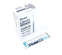 Pentel Permanent Paint Marker Pen Conical Medium White