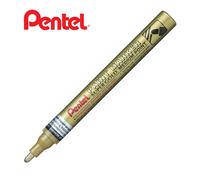Pentel Permanent Peinture Marqueurs Extra Fine , Fin, M Pointe or Blanc Argent
