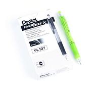Pentel EnergizeX PL107-K Lot de 12 Porte-Mines 0,7mm Vert