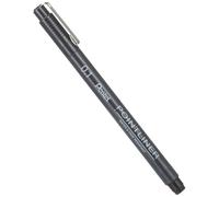 Pentel Pointliner S20P-1A Fineliner Black Waterproof and Non-fading 0.1 mm 0.1 m
