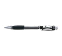 PENTEL Porte-mine 0,5 mm rechargeable corps plastique transparent grip caoutchouc couleur FIESTA