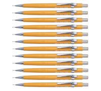 Pentel Porte-mine technique P209-G 0,9 mm rechargeable corps plastique lot de 12 Noir