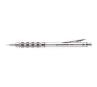 Pentel Porte-mines GraphGear 1000 - 0,3 mm - manche métal, grip caoutchouté - argent/marron