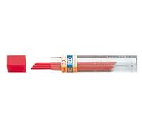 Pentel Ppr-7 Lot De 12 Etuis De 12 Mines Rouges Pour Porte-Mines 0,7 Mm Rouge