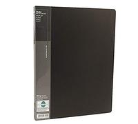 PENTEL - protège-documents Wing, A4, PP, 20 pochettes, noir rainure en forme d'"ailes" pour une préh