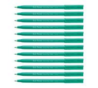 Pentel R56-D Lot de 12 Feutres à bille pointe 0,6 mm Vert