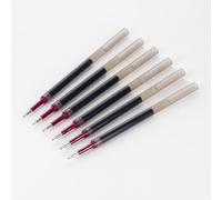 Pentel Recharge d'encre - pour stylo gel EnerGel, pointe aiguille 0,3 mm, extra fine, encre noire, lot de 6 recharges