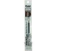 Pentel Recharges LR7 pour stylo roller gel EnerGel 0,7 mm Compatible BL77/BL57/BL407/BL107 Sepia