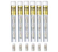 Pentel Gommes de Rechange pour la plupart des crayons comme automatique Pentel Graphgear, Sharplet pg500 pg300 P200 Kerry Energize & Executive Z2-1 N (Lot de 6 tubes - 24 recharges pour Effaceur)