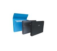 Pentel recycology chemise cd14a rangement en plastique 50 % recyclé, format a4, 13 compartiments, noir