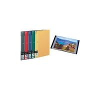 Pentel - reliure portfolio Side, format A4/A3, PP,20 pochettes, bleu