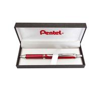Pentel Roller À Encre Gel Energel Sterling Bl407, Rouge