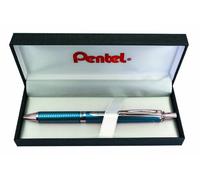 Pentel Roller à Encre Gel Energel Streling Bl407 Argent