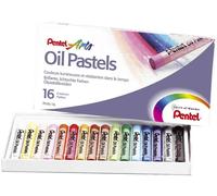 Pentel Rts Pastels À L'huile Phn4, Étui En Plastique De 16
