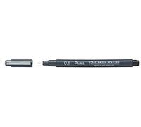 Pentel Feutre technique Pointliner S20P – encre à pigments, pointe 0,1 mm, noir