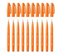 Pentel SES15C-F Feutre Pinceau en souple à base d'eau pour Croquis Orange