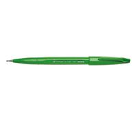 Pentel SES15C-D felt-tip pen with flexible brush-like tip green