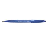 Pentel SES15C-E Felt-Tip Pen With Flexible Brush-Like Tip Blue Ink