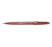 Pentel Feutre pinceau SES15C-E Pointe moyenne souple à base d'eau pour croquis Marron
