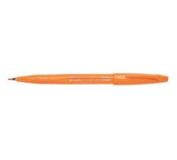Pentel SES15C-F felt-tip pen with flexible brush-style tip orange