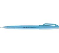 Pentel SES15C-FSX Stylo à pointe pinceau Bleu fluo