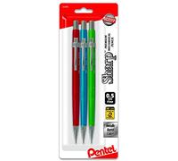 Pentel Sharp Crayon automatique Lot de 3 0.5 mm coloris assortis