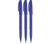 Pentel Sign Pen S520 Lot de 3 marqueurs à pointe fine 2 mm Largeur de trait 1 mm
