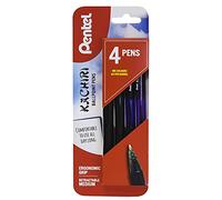Pentel Stylo à bille 1.0 mm kachiri - Couleurs assorties (Lot de 4)