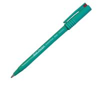 Pentel Stylo Feutre à Bille Pointe Plastique 0,6 mm Encre Rouge Corps Plastique Vert R 56