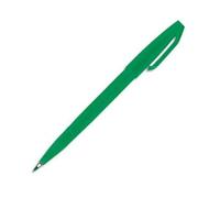 Pentel Stylo Feutre Pointe En Nylon Largeur De Trait 0,8 Mm Encre Verte Sign Pen S520