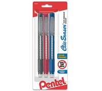Pentel Stylo rétractable gommes, Multicolore