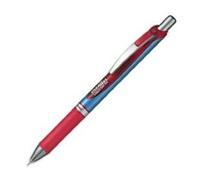 Pentel - Stylo Roller À Encre Gel Liquide Energel Bln75 - Rétractable - 0.4 Mm - Rouge